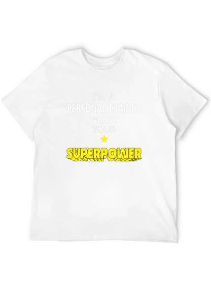 Camiseta Entrenador Personal Superpoder