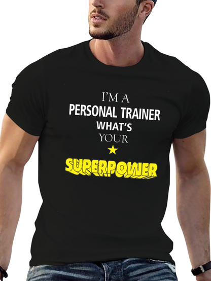 Camiseta Entrenador Personal Superpoder