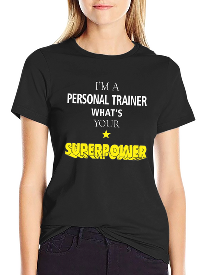 Camiseta Entrenador Personal Superpoder