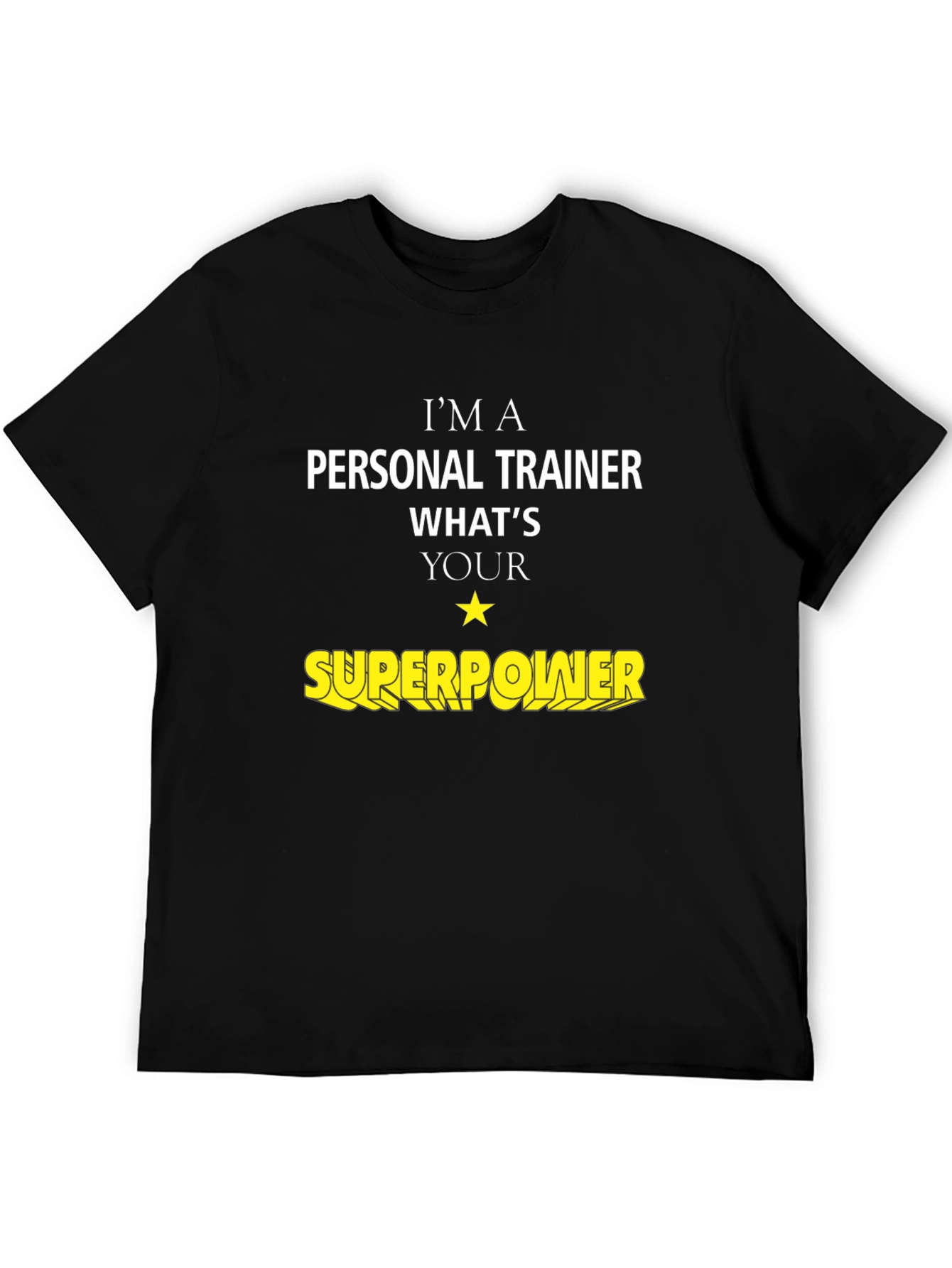 Camiseta Entrenador Personal Superpoder