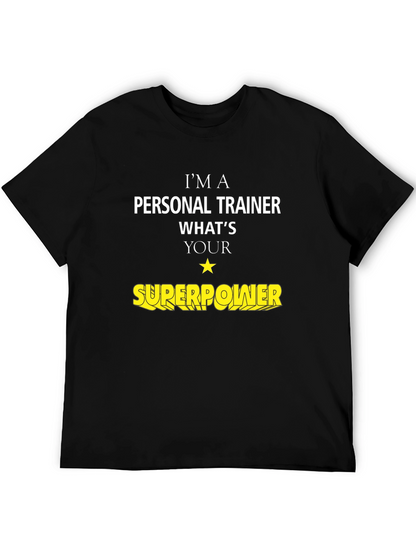 Camiseta Entrenador Personal Superpoder