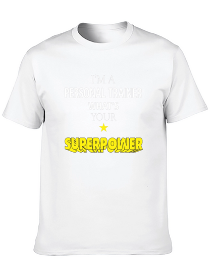 Camiseta Entrenador Personal Superpoder