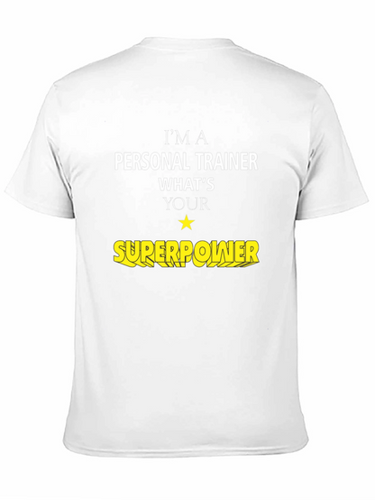 Camiseta Entrenador Personal Superpoder