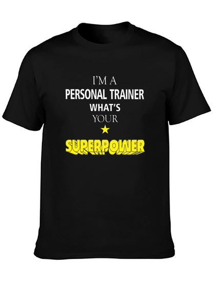 Camiseta Entrenador Personal Superpoder