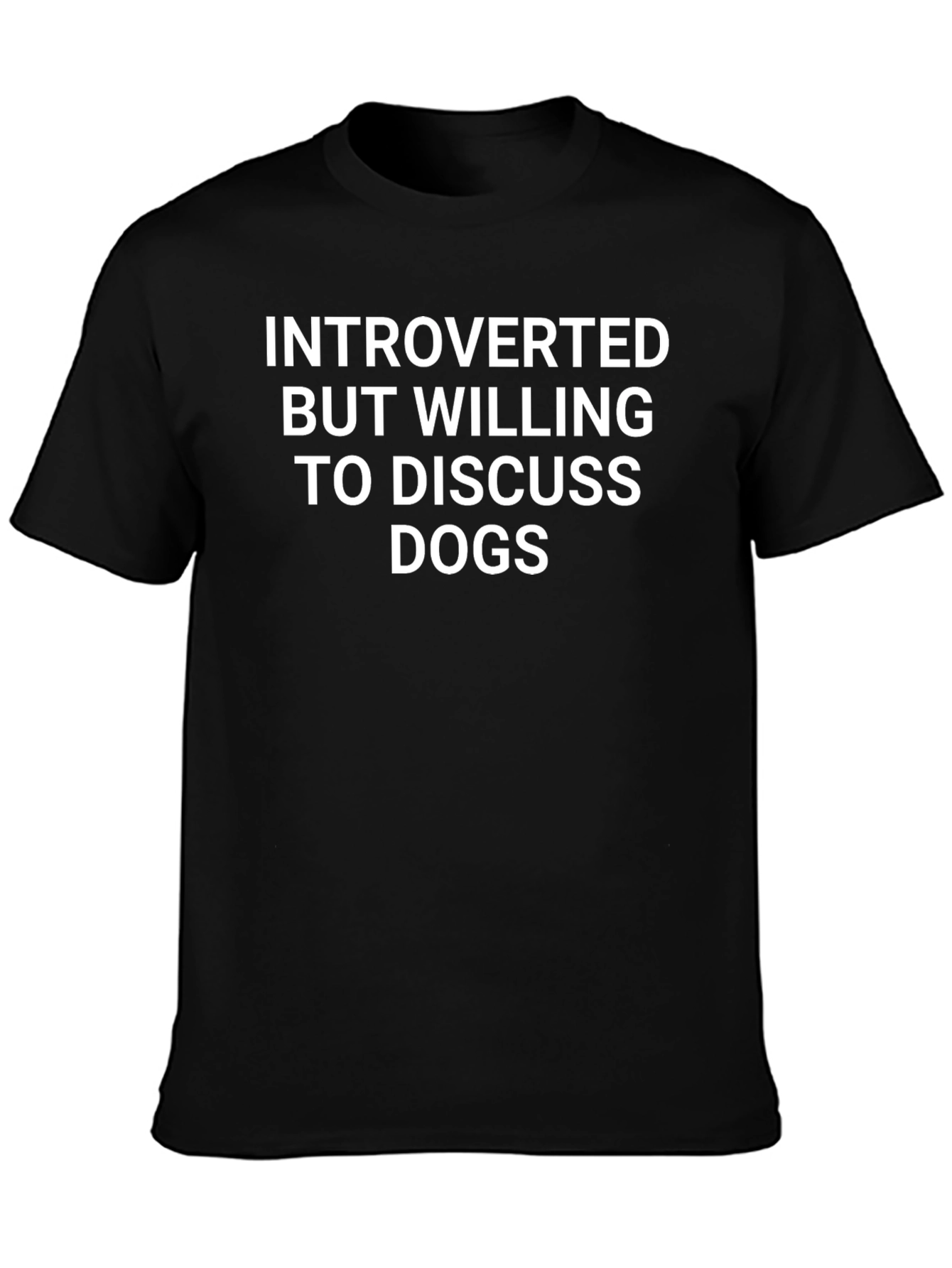 Camiseta Introvertido - Amante de los Perros
