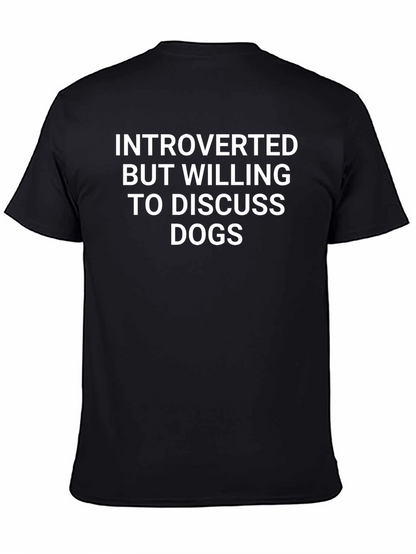 Camiseta Introvertido - Amante de los Perros
