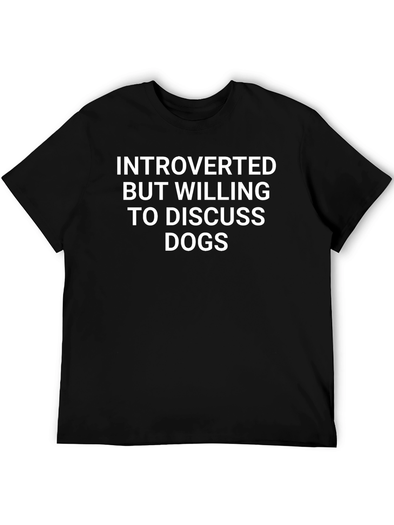 Camiseta Introvertido - Amante de los Perros