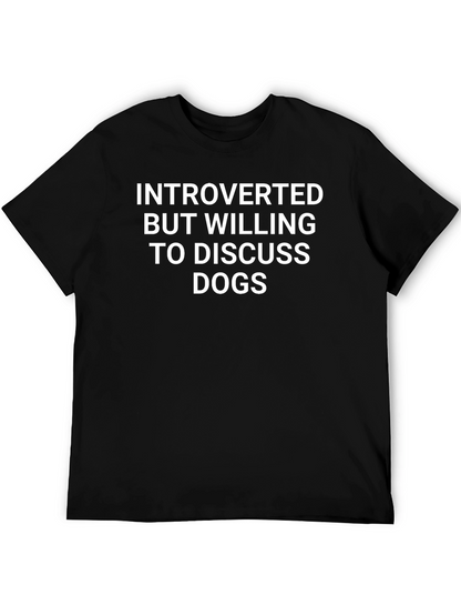 Camiseta Introvertido - Amante de los Perros