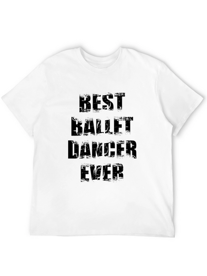 Camiseta Negra: Best Ballet Dancer Ever