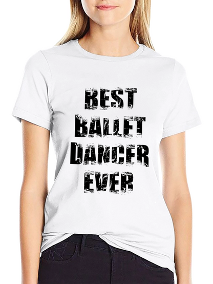 Camiseta Negra: Best Ballet Dancer Ever