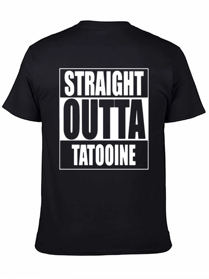 Camiseta Negra Straight Outta Tatooine