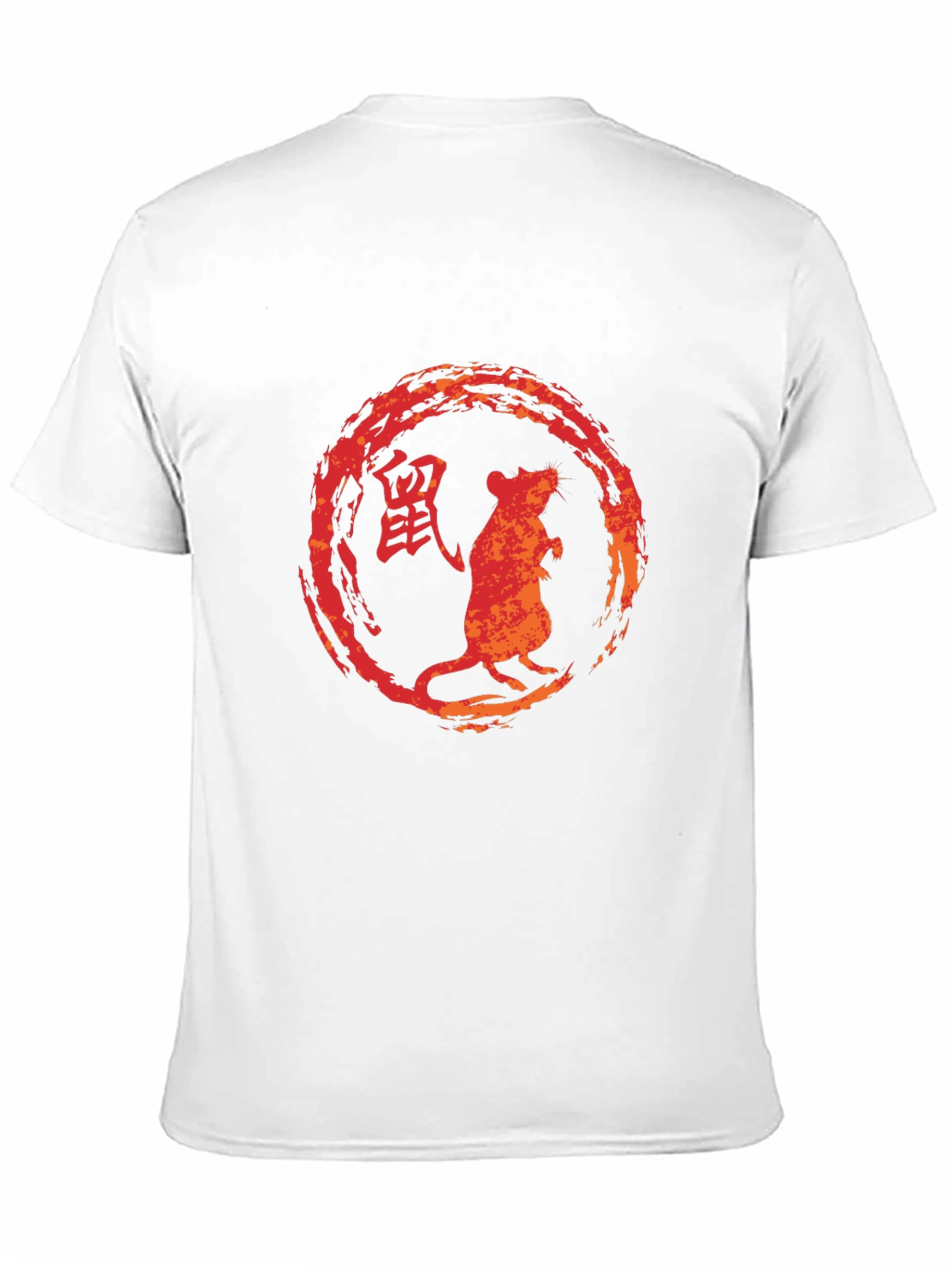Camiseta Negra Zodiaco Chino Rata