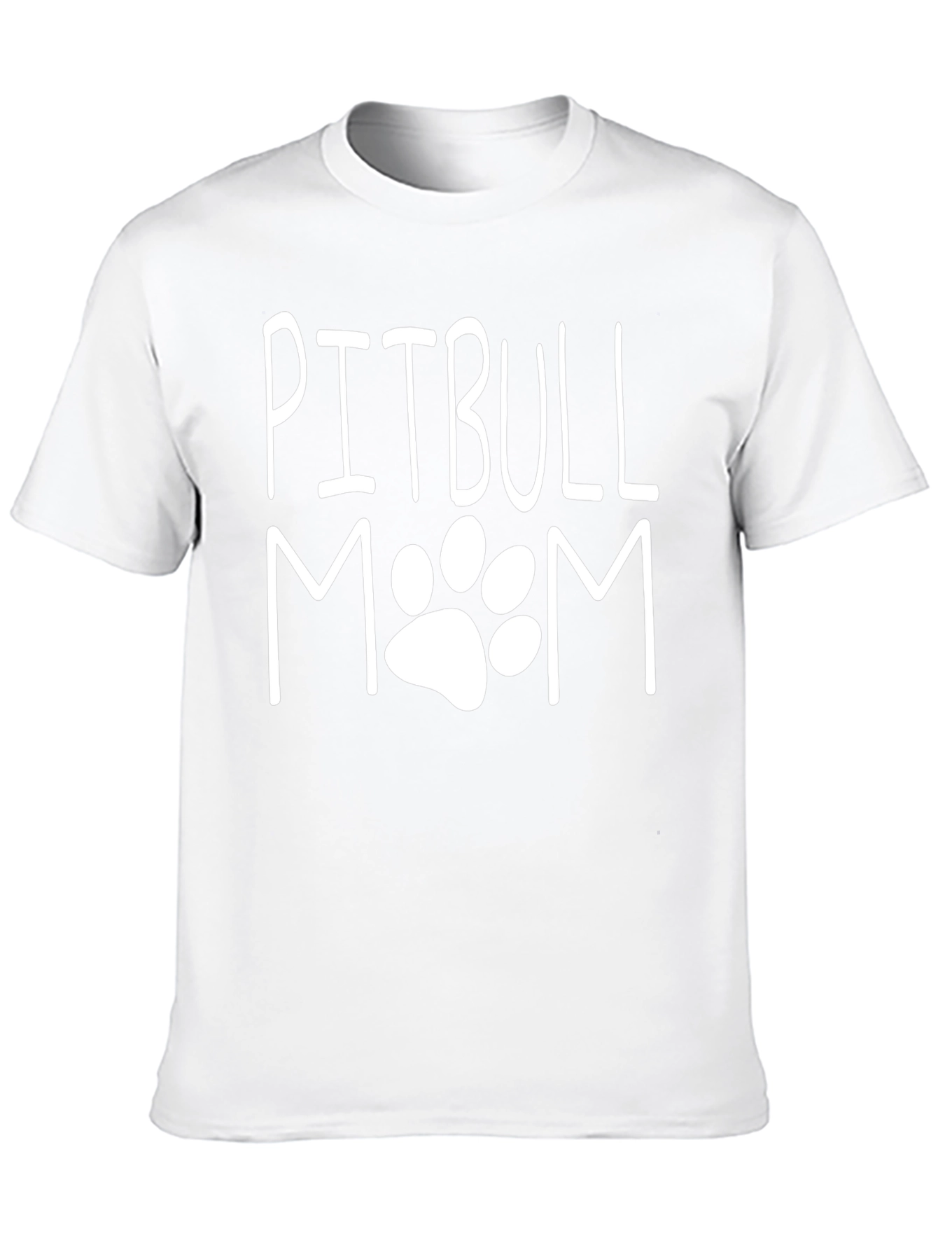 Camiseta Negra Pitbull Mom Unisex