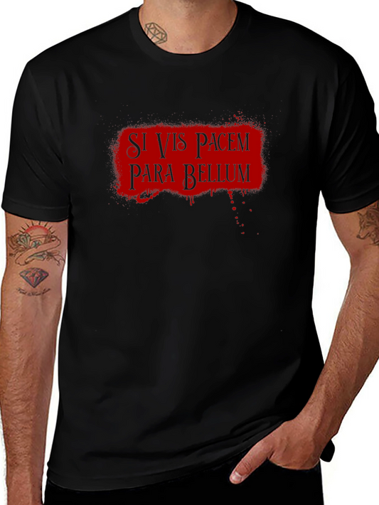 Camiseta Negra Si Vis Pacem Para Bellum