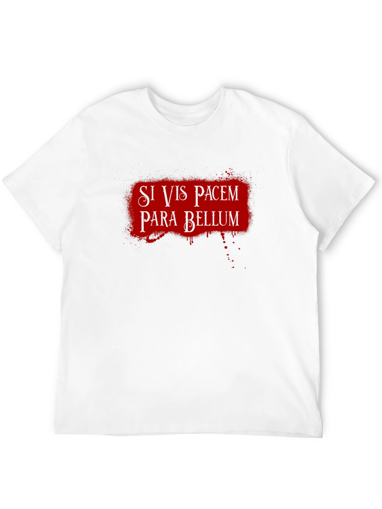 Camiseta Negra Si Vis Pacem Para Bellum