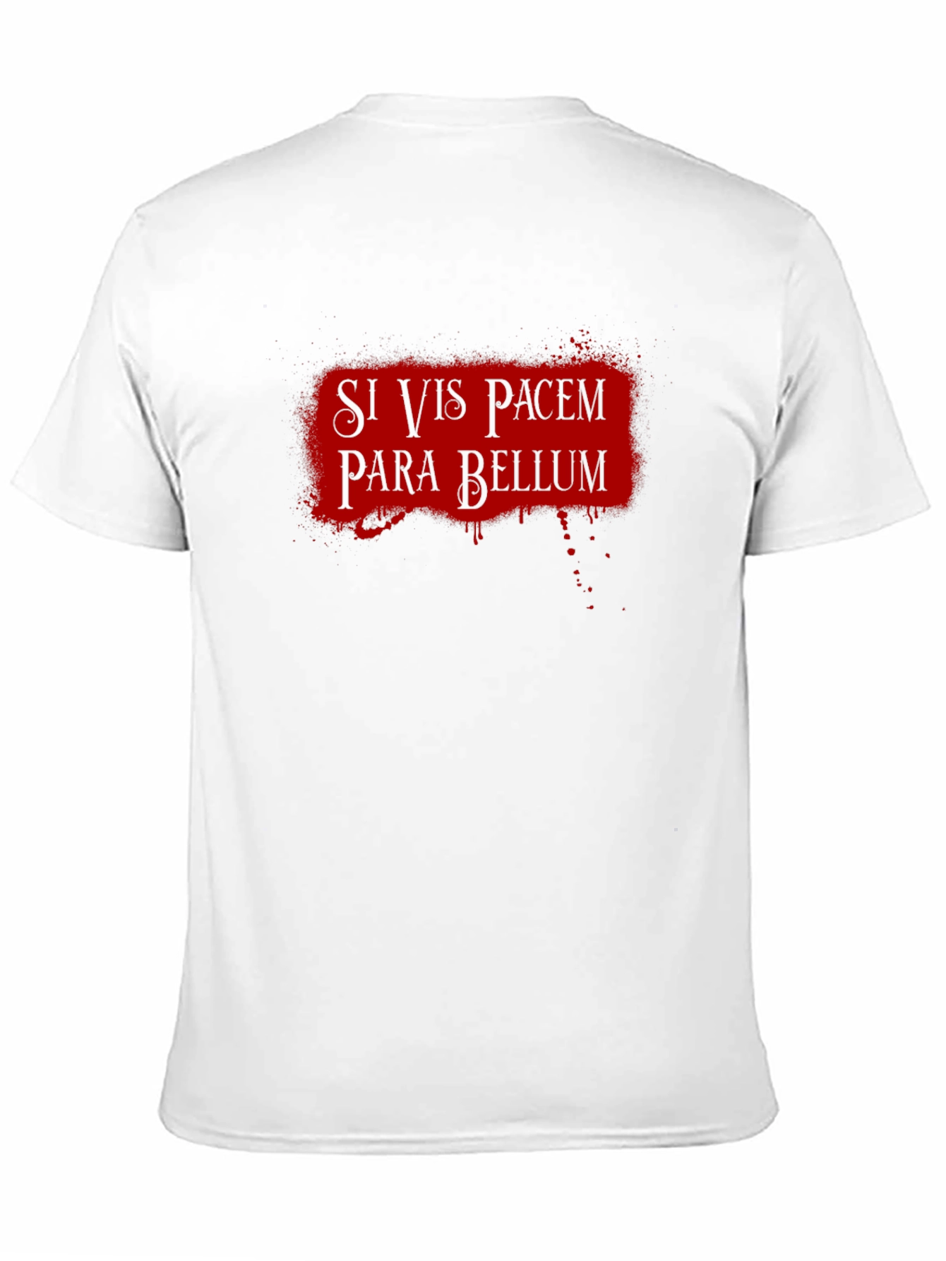 Camiseta Negra Si Vis Pacem Para Bellum