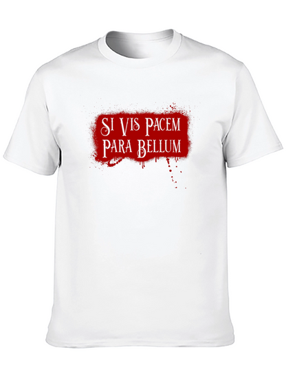 Camiseta Negra Si Vis Pacem Para Bellum