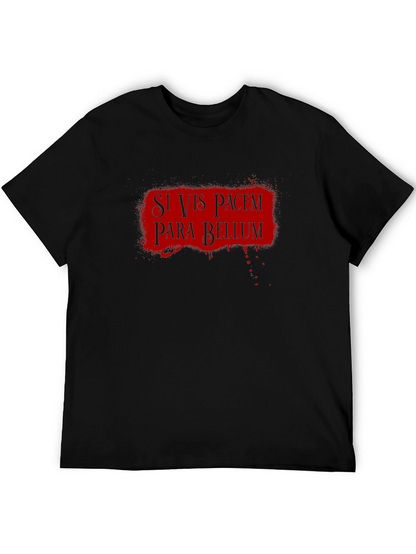 Camiseta Negra Si Vis Pacem Para Bellum