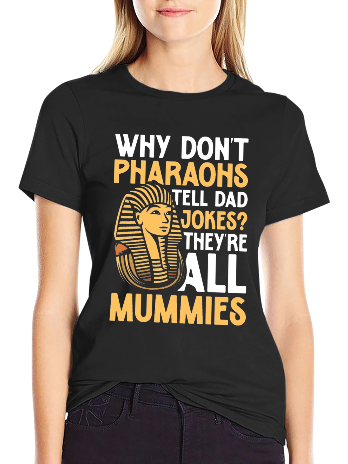 Camiseta Humor Faraones Chiste Momias Algodón