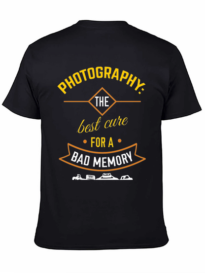 Camiseta Negra Fotografía: La Mejor Cura