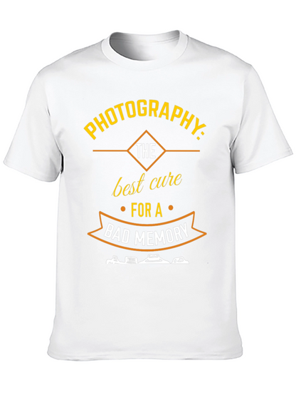 Camiseta Negra Fotografía: La Mejor Cura