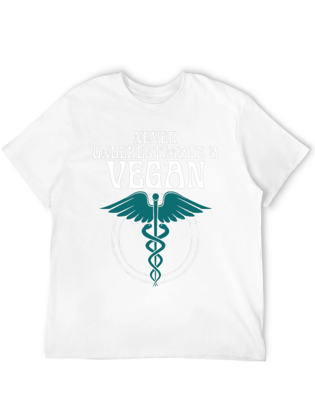 Camiseta Negra Vegana: Nunca Subestimes a un Vegano