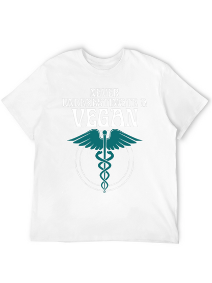 Camiseta Negra Vegana: Nunca Subestimes a un Vegano