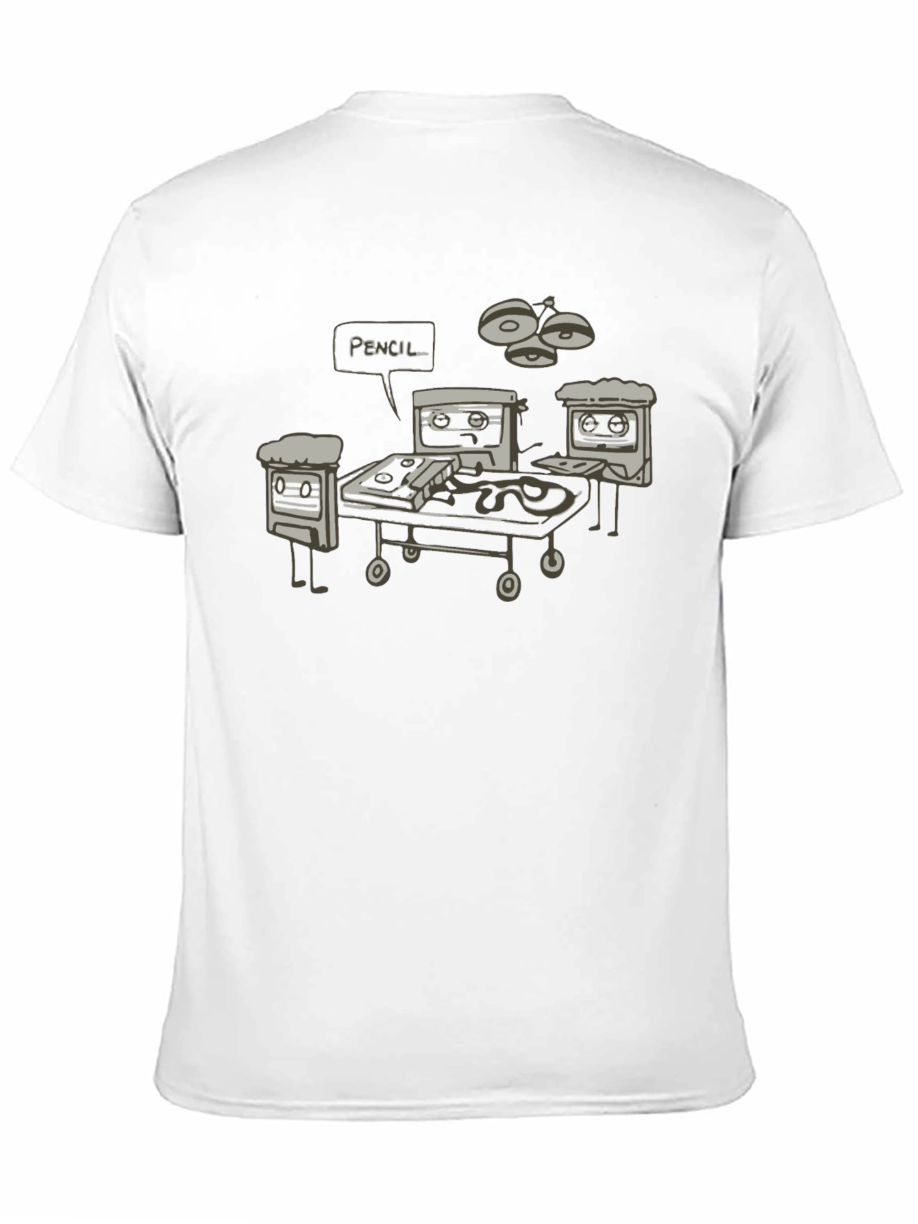 Camiseta Negra Autopsia de Cassette
