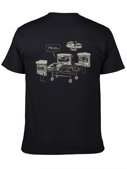 Camiseta Negra Autopsia de Cassette