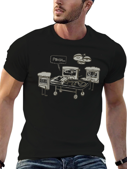 Camiseta Negra Autopsia de Cassette
