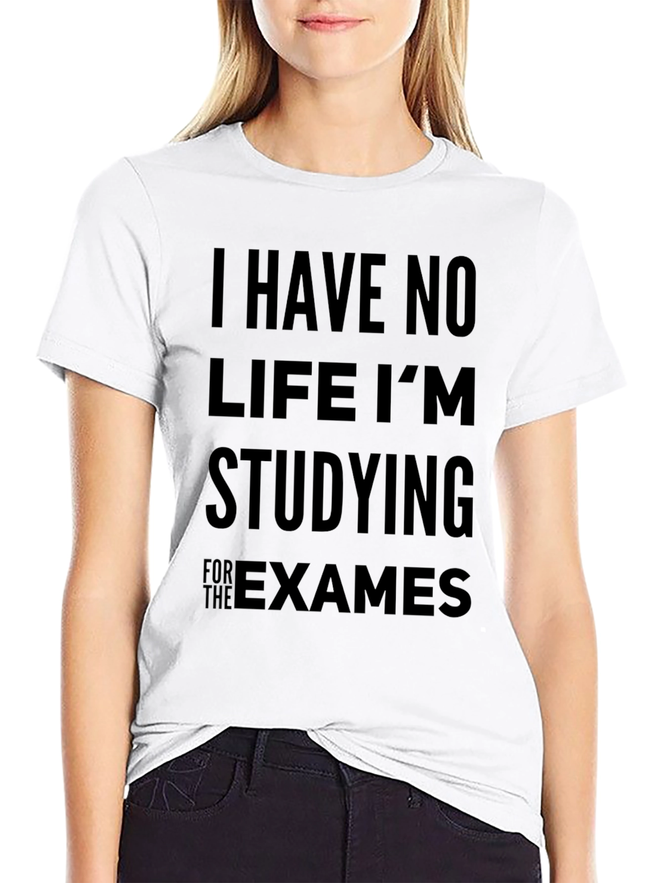 Camiseta Hombre Negra: No Tengo Vida Estudio