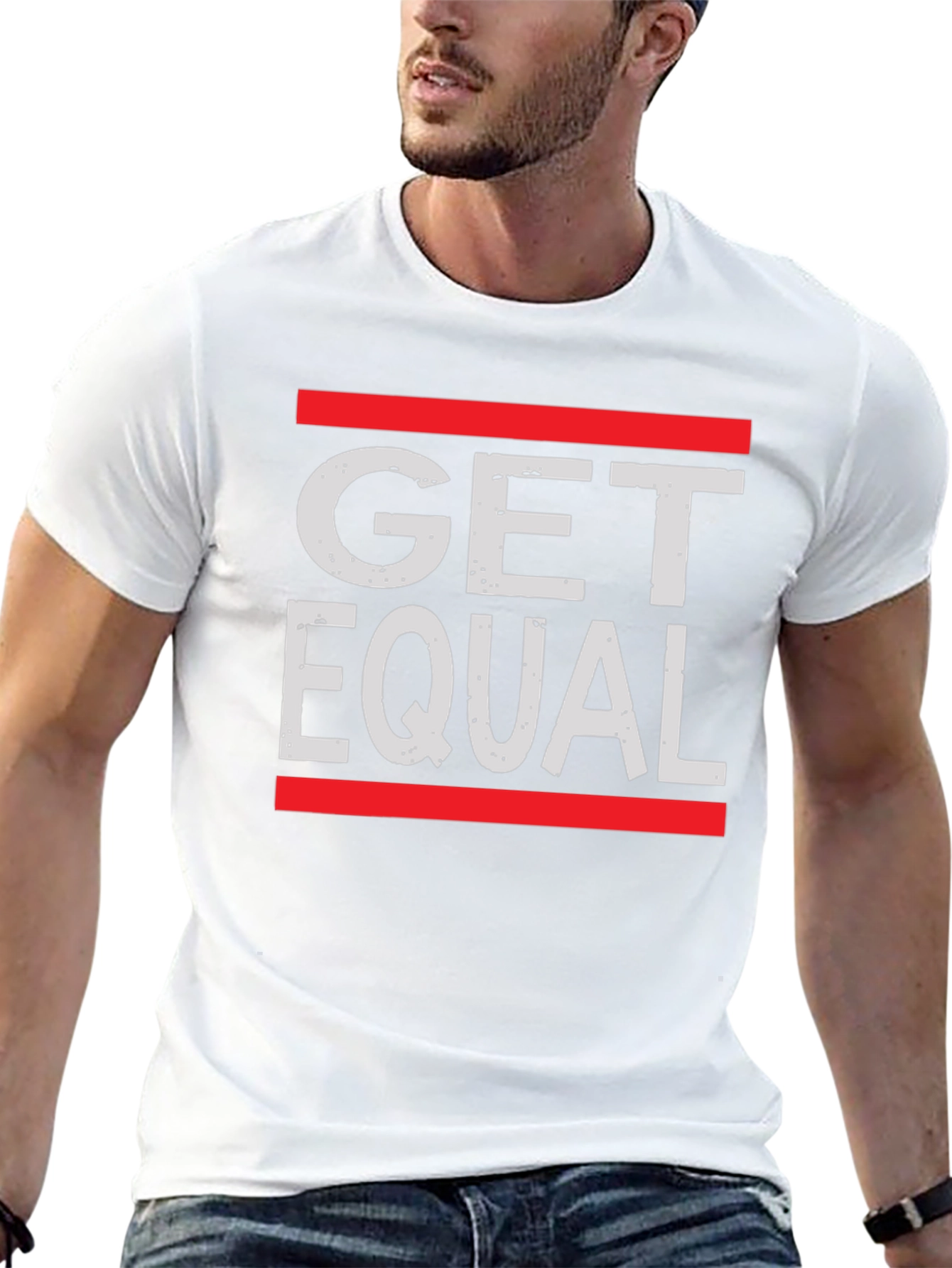Camiseta Get Equal Algodón Unisex