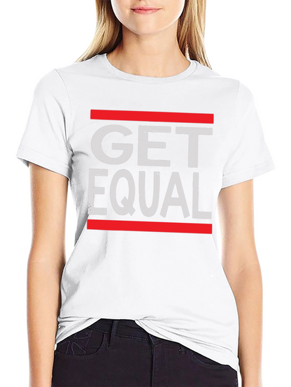 Camiseta Get Equal Algodón Unisex