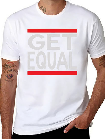 Camiseta Get Equal Algodón Unisex