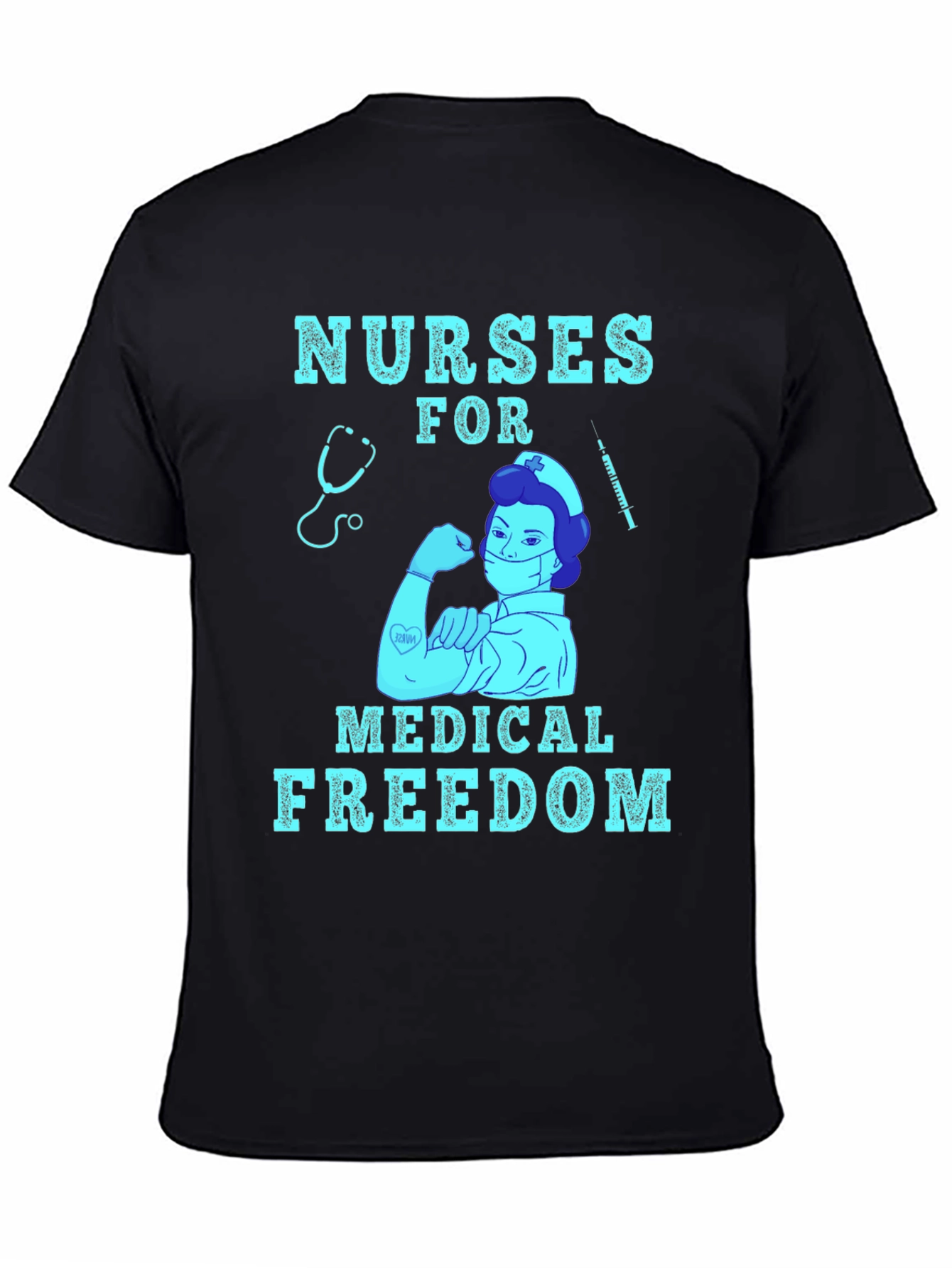 Camiseta Médica: Enfermeras por la Libertad