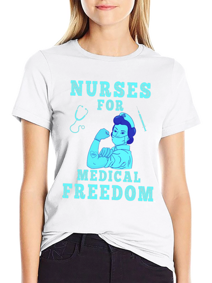 Camiseta Médica: Enfermeras por la Libertad