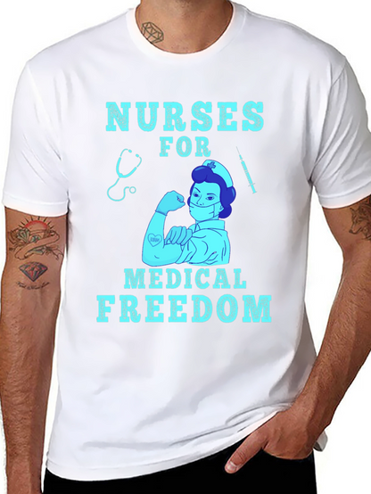 Camiseta Médica: Enfermeras por la Libertad