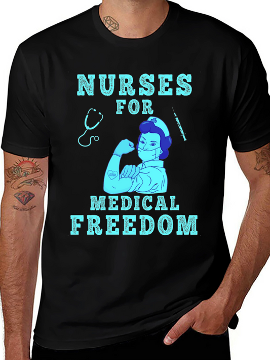 Camiseta Médica: Enfermeras por la Libertad