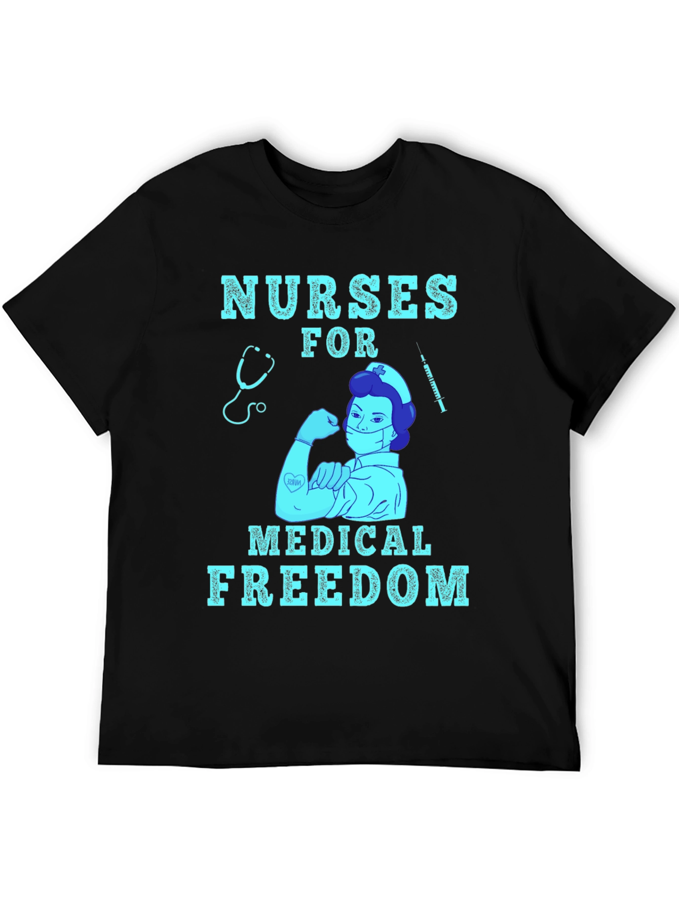 Camiseta Médica: Enfermeras por la Libertad