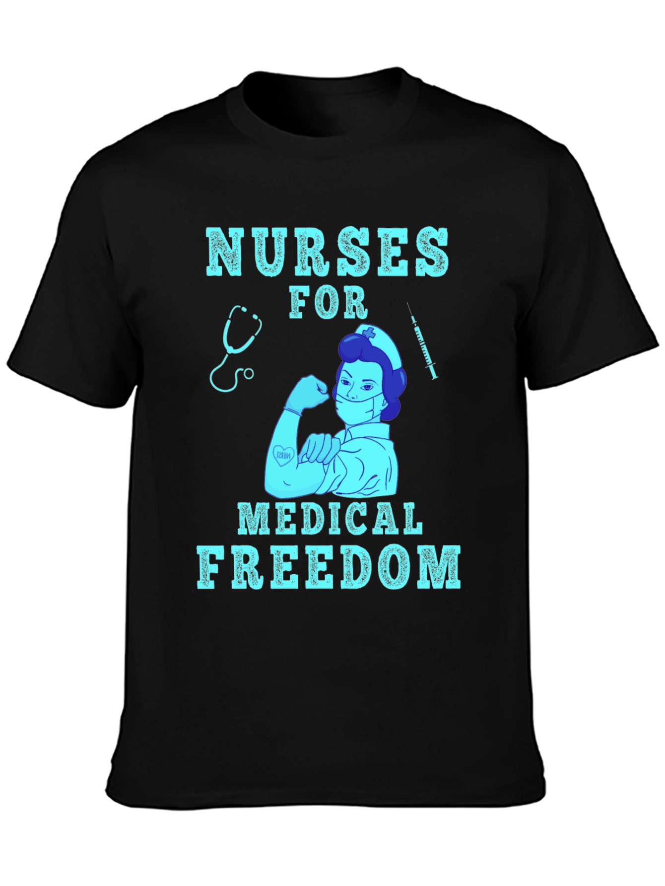 Camiseta Médica: Enfermeras por la Libertad