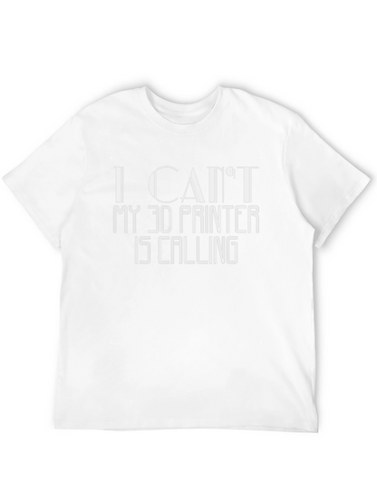 Camiseta Negra Impresión 3D