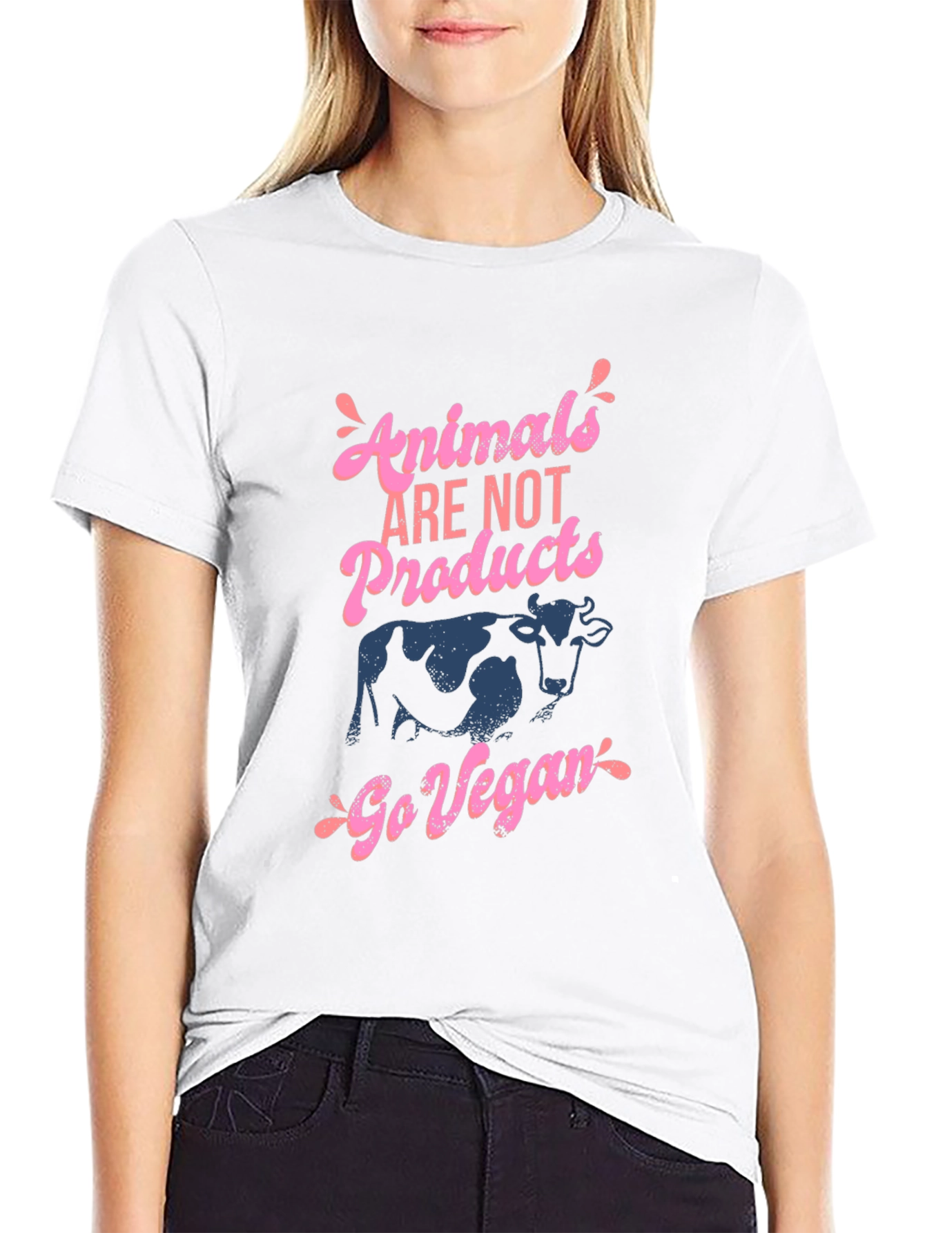 Camiseta Vegana: Animals Are Not Products