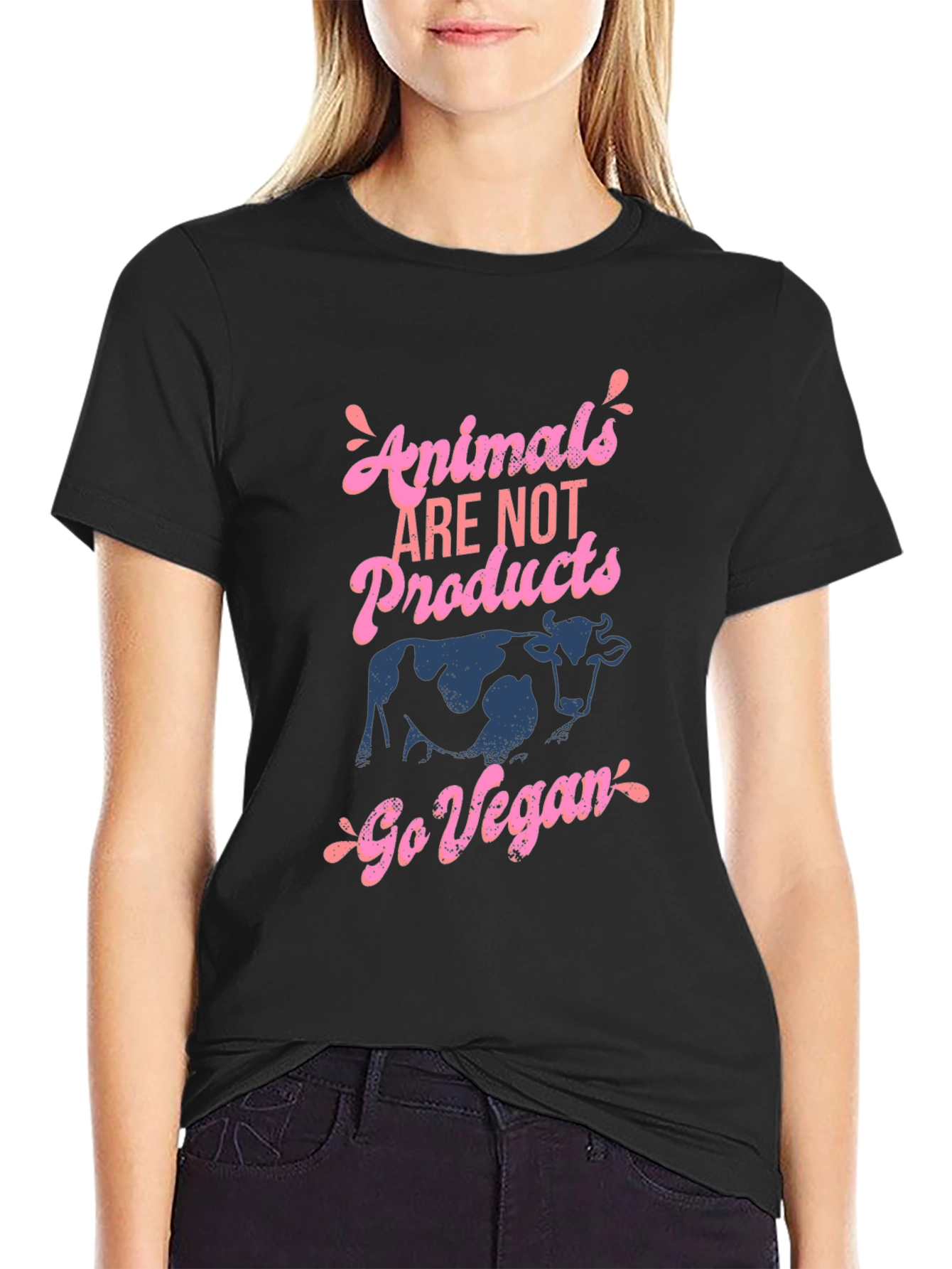 Camiseta Vegana: Animals Are Not Products
