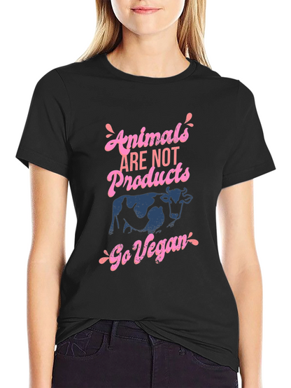 Camiseta Vegana: Animals Are Not Products