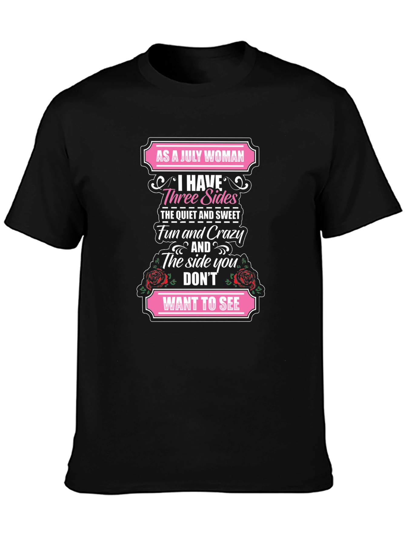 Camiseta Como Mujer de Julio Tengo Tres Lados