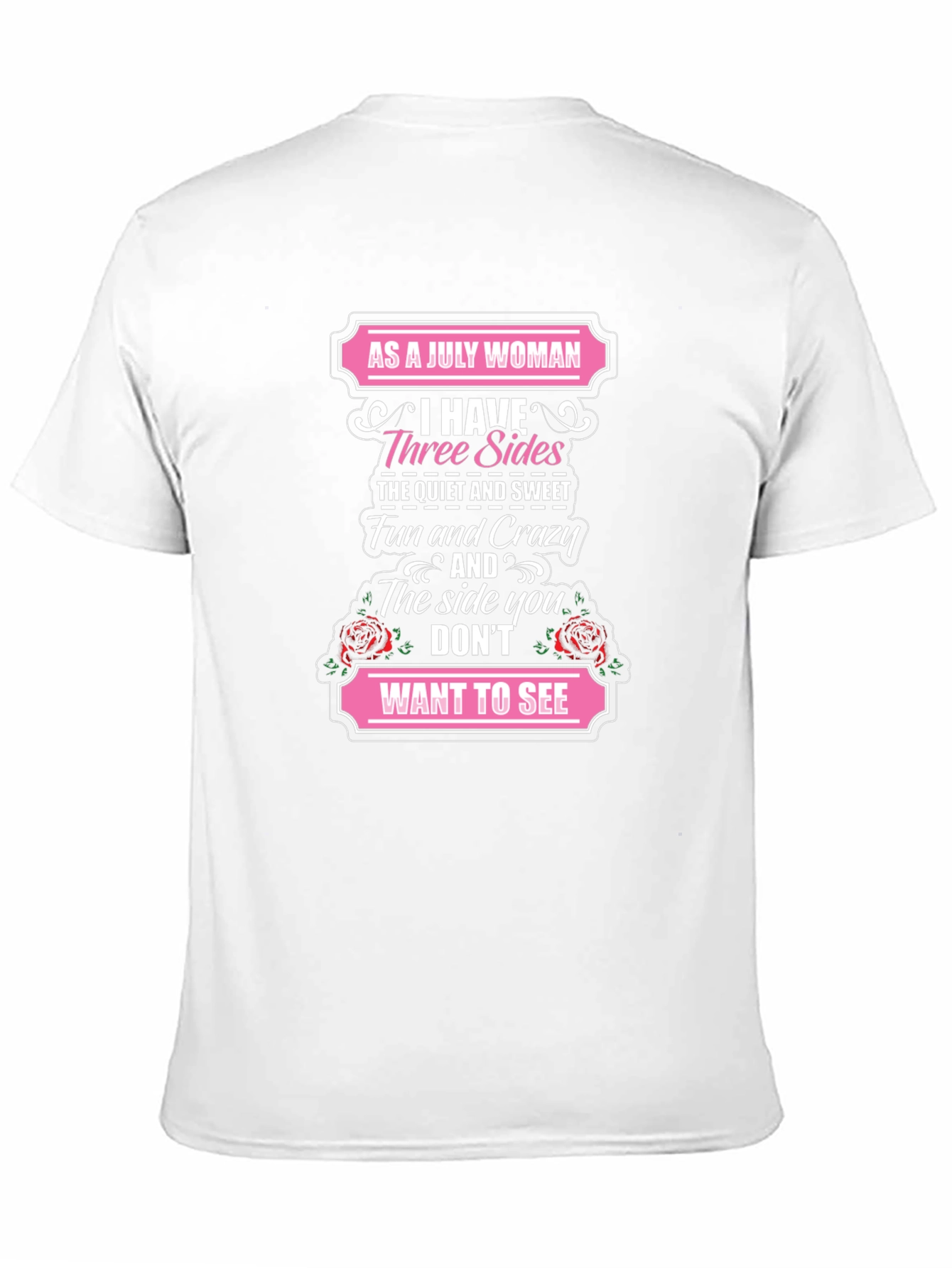 Camiseta Como Mujer de Julio Tengo Tres Lados