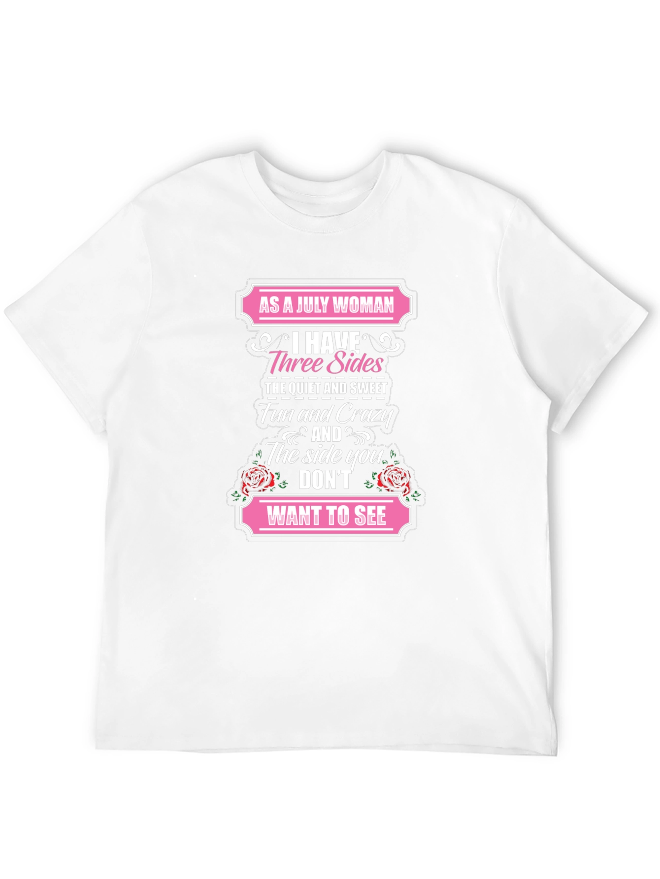 Camiseta Como Mujer de Julio Tengo Tres Lados