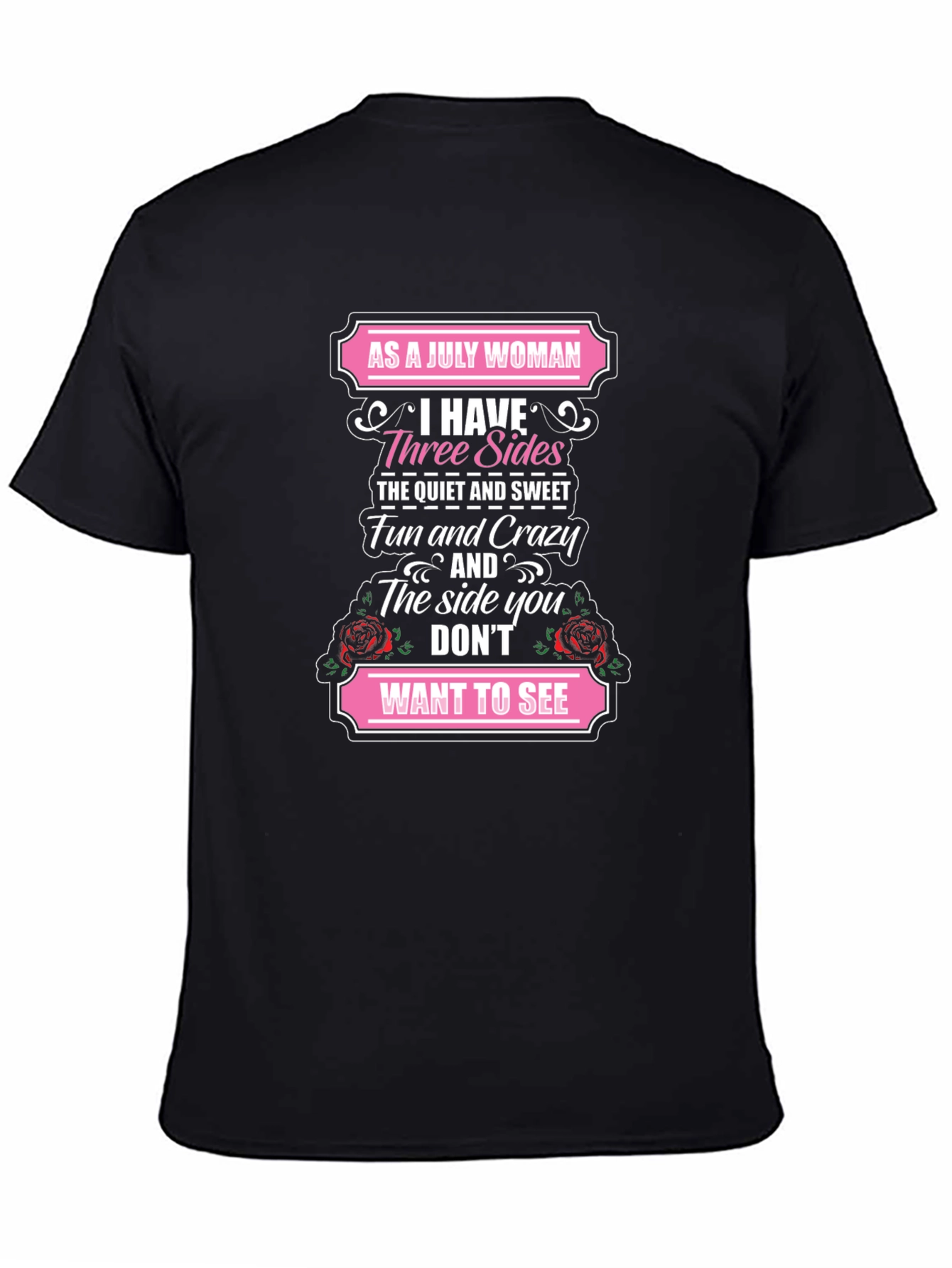 Camiseta Como Mujer de Julio Tengo Tres Lados
