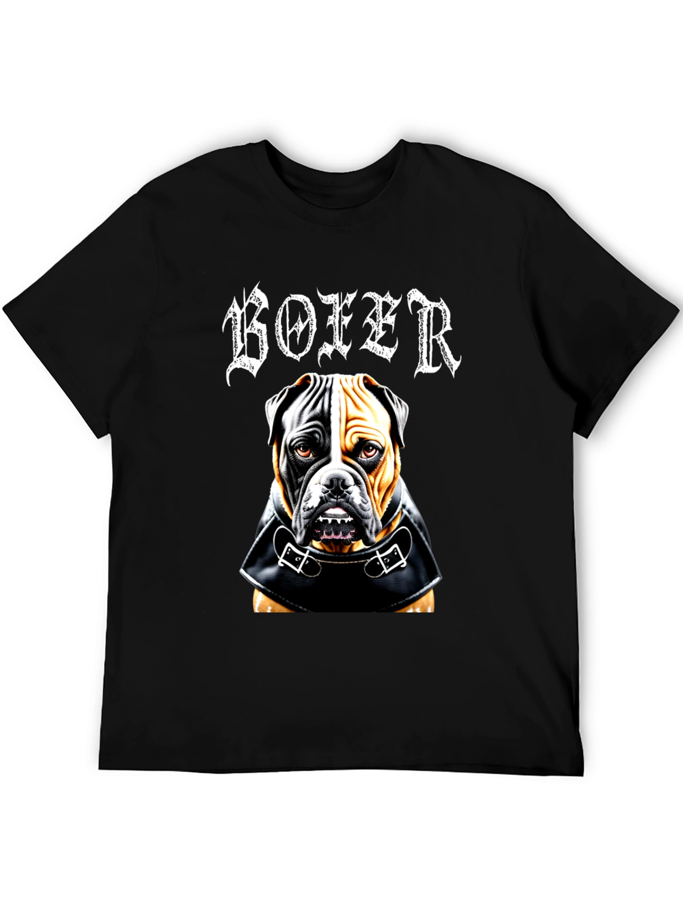 Camiseta Hombre Diseño Bóer Perro