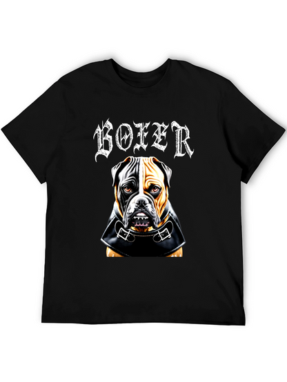 Camiseta Hombre Diseño Bóer Perro